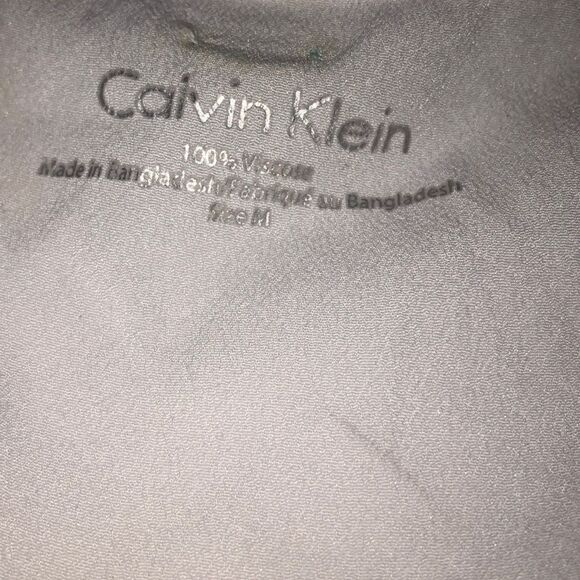 Calvin Klein multi colored silky tank top - Picture 7 of 7